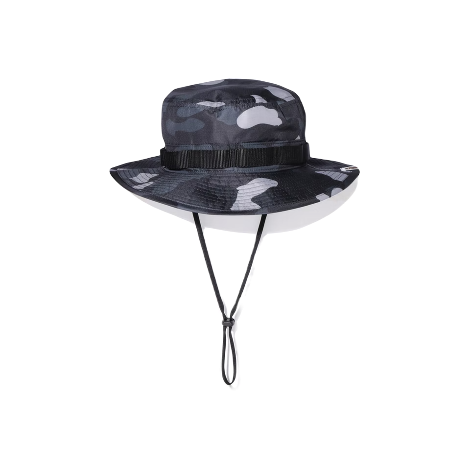 A Bathing Ape Gradation Camo Military Hat - Black