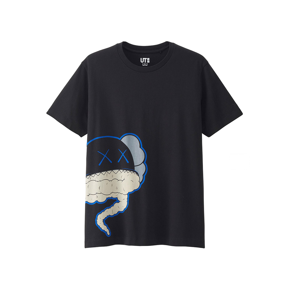 KAWS x Uniqlo Cloud Tee - Black