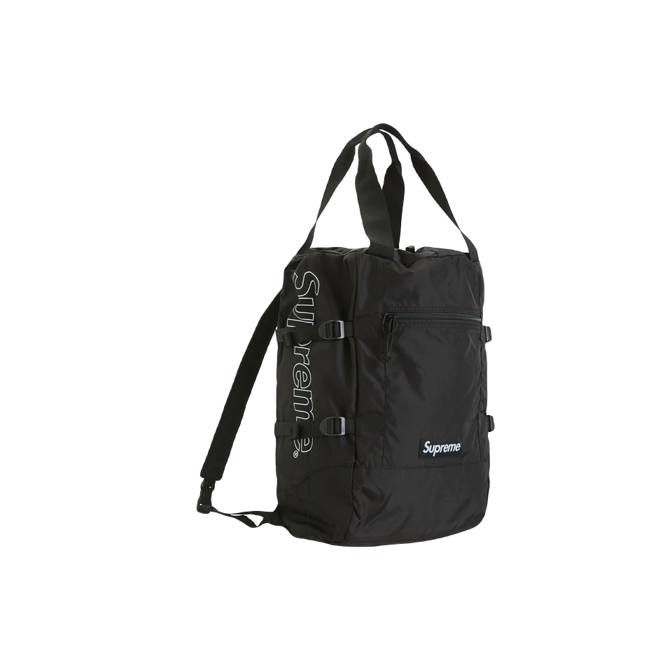 Supreme Tote Backpack - Black