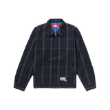 Supreme x Junya Watanabe x CDG Man Printed Work Jacket - Navy Plaid