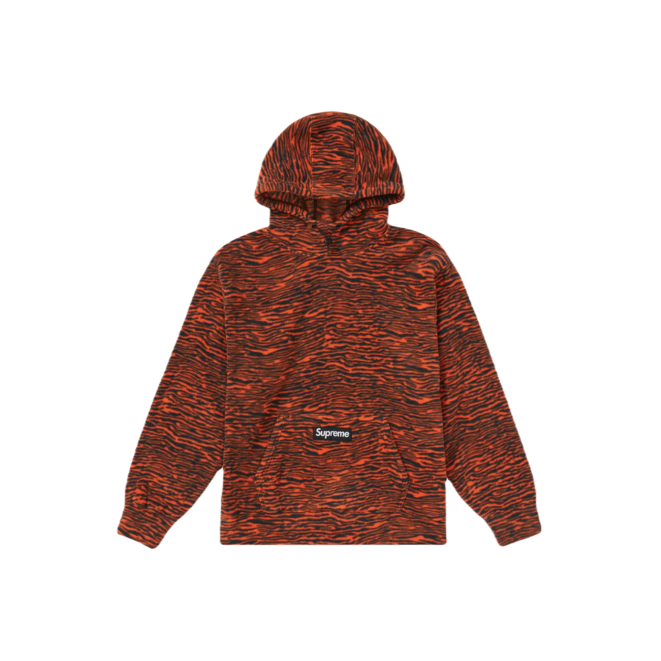Supreme Polartec Hooded Sweatshirt - Tiger Supreme