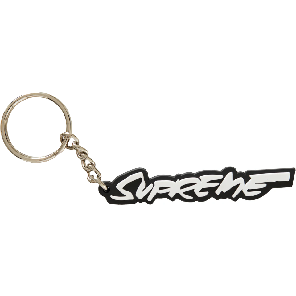 Supreme Futura Logo Keychain - Black Supreme