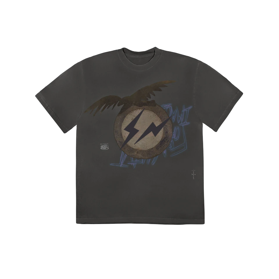 Cactus Jack For Fragment Create Tee - Black Travis Scott