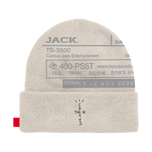 Travis Scott CJ System I Beanie - Natural
