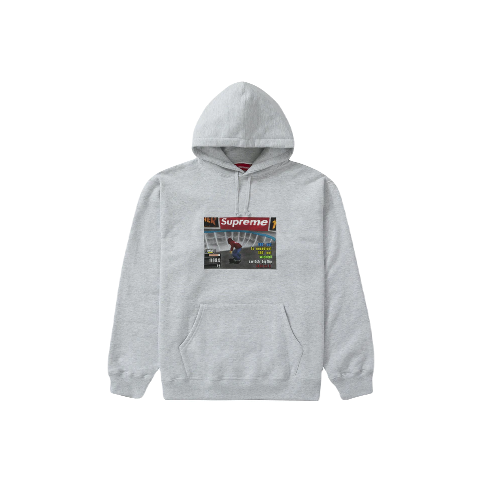 Supreme Thrasher Hooded Sweatshirt - Ash Grey Supreme