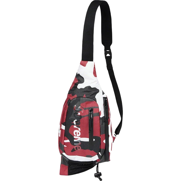 Buy Supreme Duffle Bag 'Red Camo' - SS21B10 RED CAMO