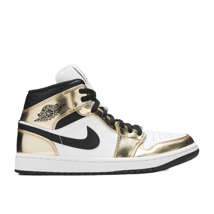 Air Jordan 1 Mid SE - Metallic Gold - Used Air Jordan