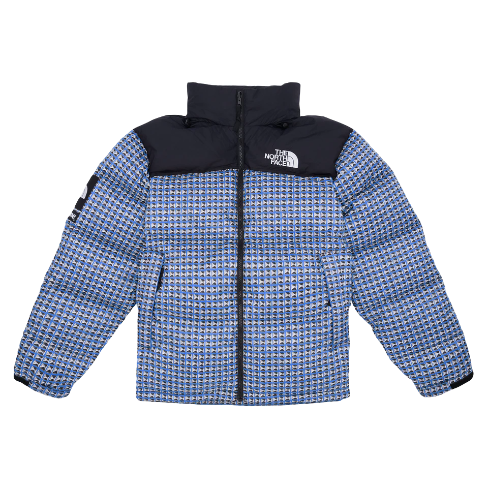 Supreme x The North Face Studded Nuptse Jacket - Royal Supreme