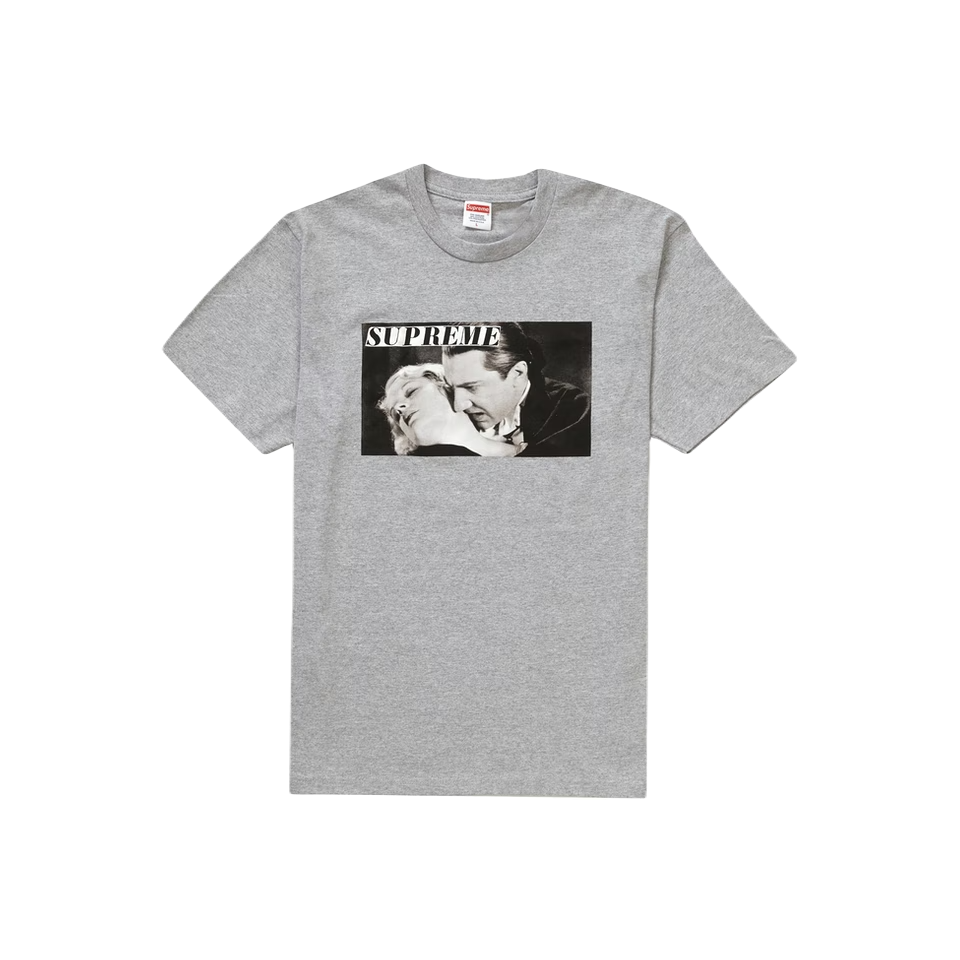 Supreme Bela Lugosi Tee - Heather Grey - Used Supreme