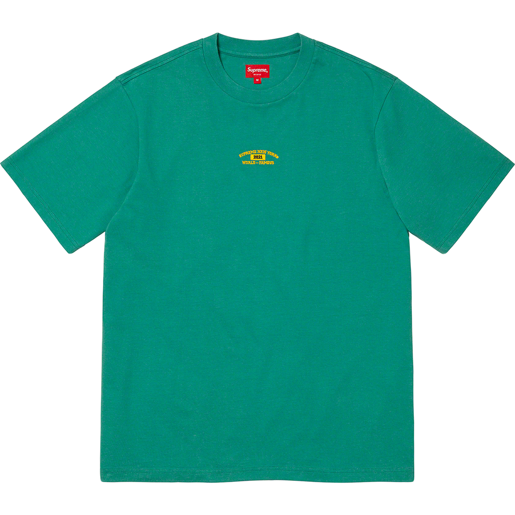 Supreme World Famous S/S Top - Pale Green - Used