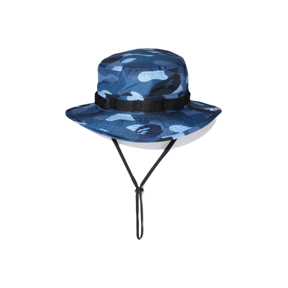 A Bathing Ape Gradation Camo Military Hat - Blue Bape