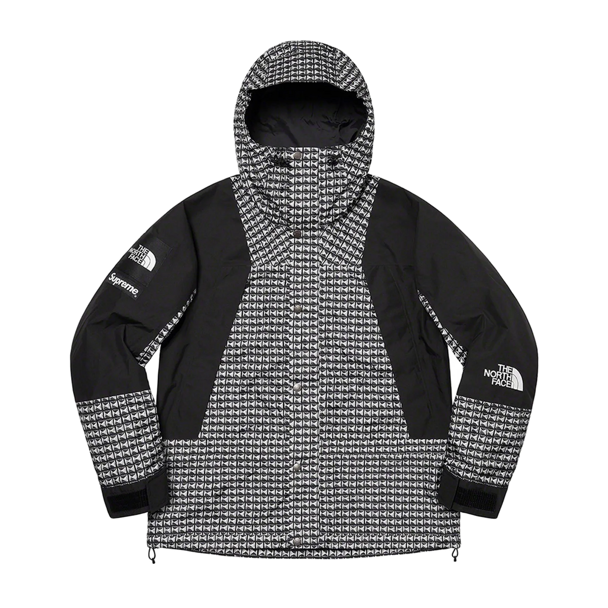 Supreme x The North Face Studded Mountain Light Jacket - Black Supreme