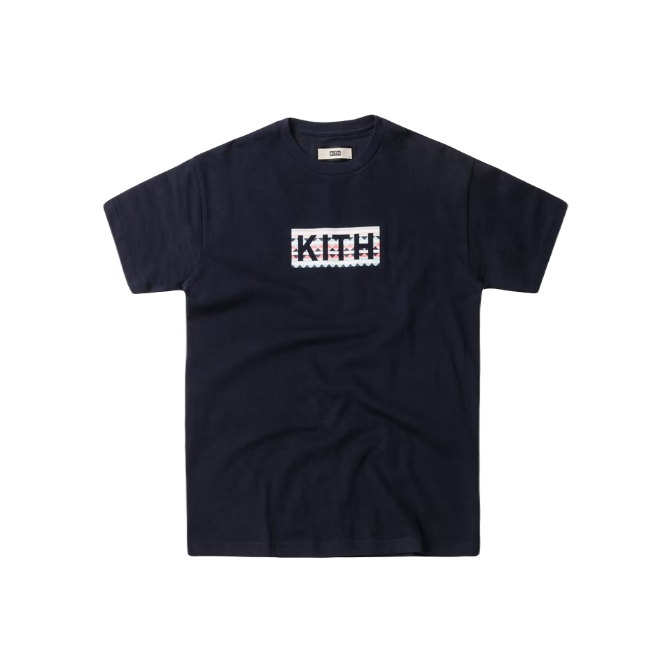 KITH EEA Classic Logo Tee - Navy Kith