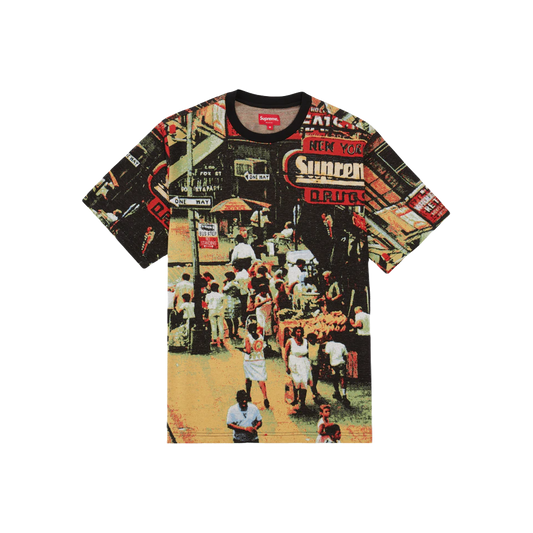 Supreme Street Scene Jacquard S/S Top - Multicolor Supreme