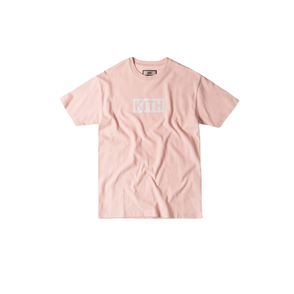 KITH Classic Logo Tee - Light Pink - Used Kith