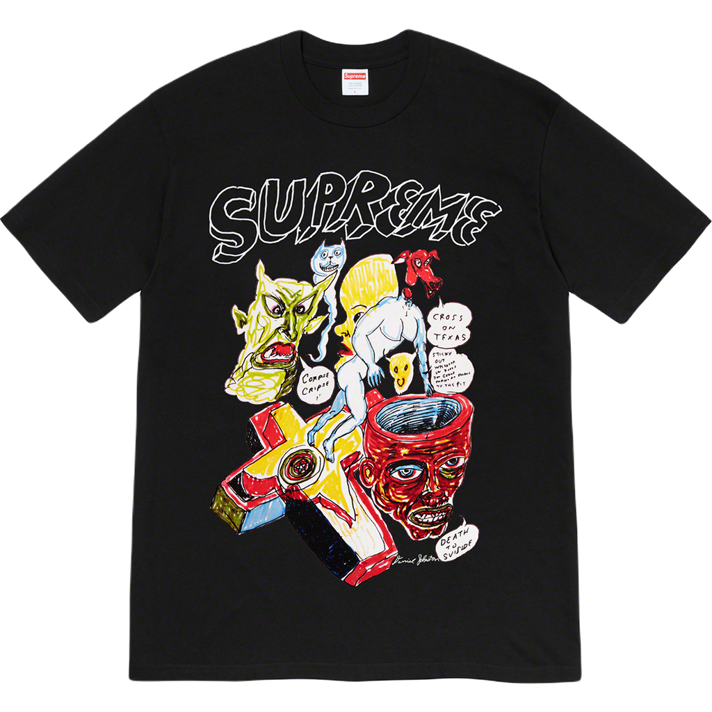 Supreme Daniel Johnston Tee - Black