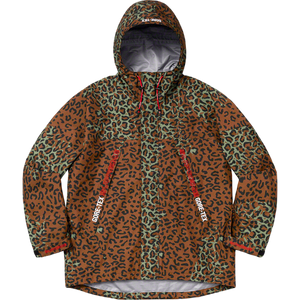 Supreme GORE-TEX Taped Seam Jacket - Leopard Supreme
