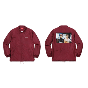 Supreme Nan Goldin Misty And Jimmy Paulette Coaches Jacket - Burgundy SS18 - Used