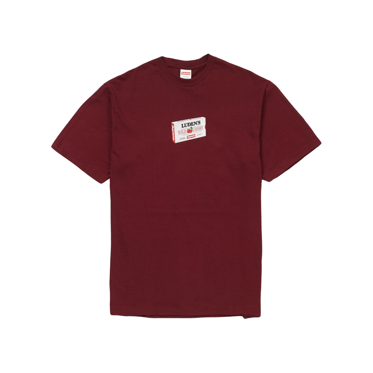 Supreme Ludens Tee - Burgundy Supreme