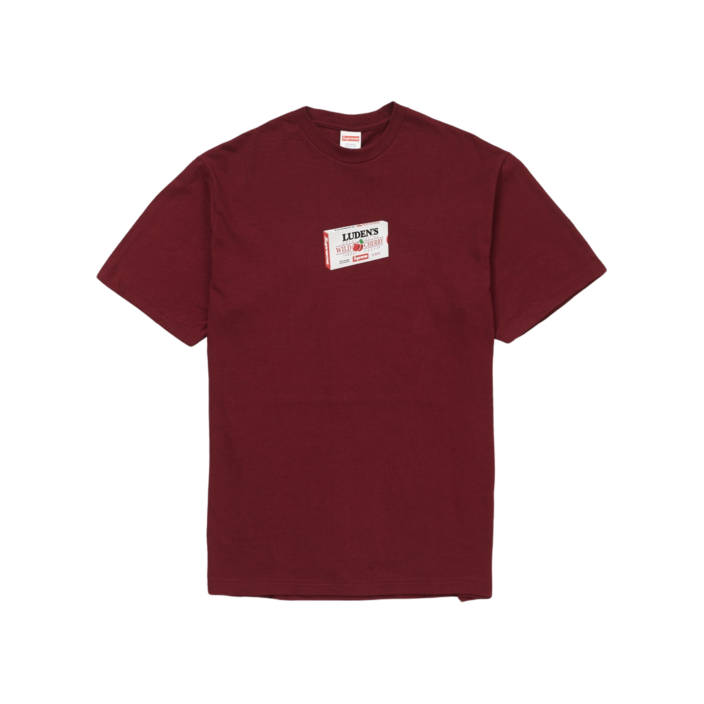 Supreme Ludens Tee - Burgundy