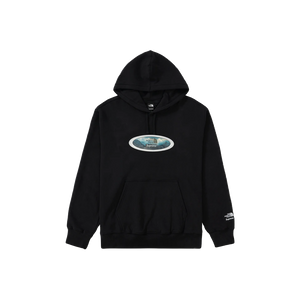Supreme x The North Face Lenticular Mountains Hooded Sweatshirt - TNF Black