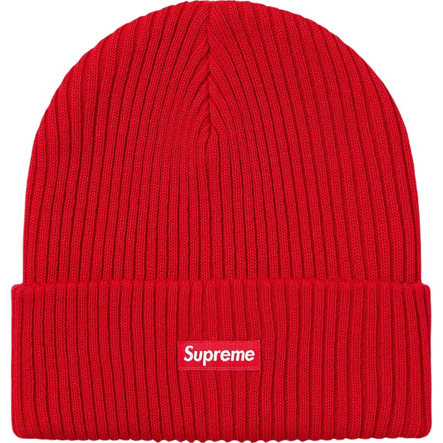 Supreme Wide Rib Beanie (FW20) - Red Supreme
