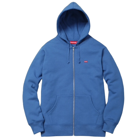 Supreme Small Box Zip Up Sweatshirt - Pale Royal Supreme