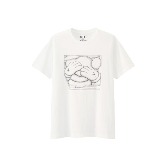 KAWS x Uniqlo Chum Tee - White - Used