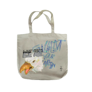 Travis Scott x Cactus Jack For Fragment Tote Bag - Flame Travis Scott