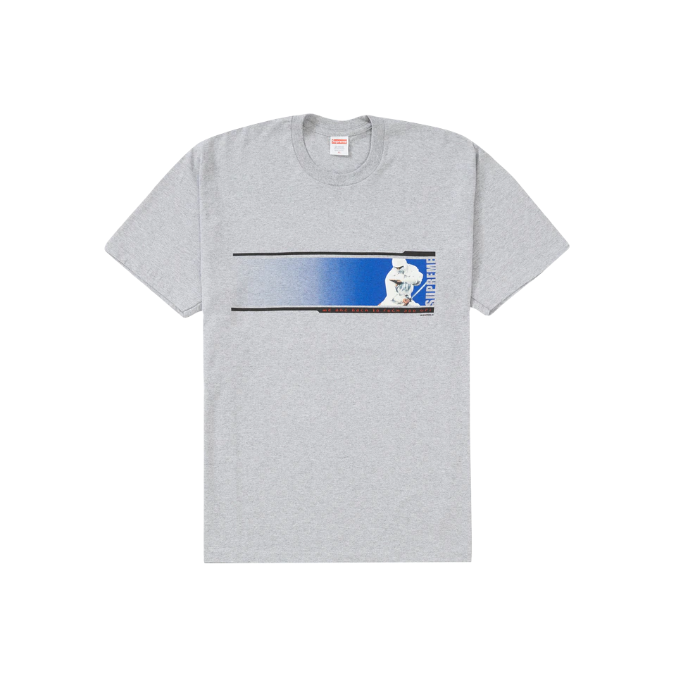 Supreme We're Back Tee - Heather Grey Supreme