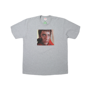Supreme Scarface Shower Tee - Heather Grey - Used Supreme