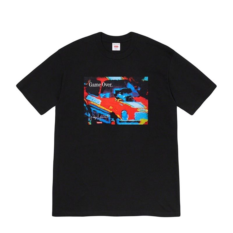 Supreme Yohji Yamamoto Game Over Tee - Black Supreme