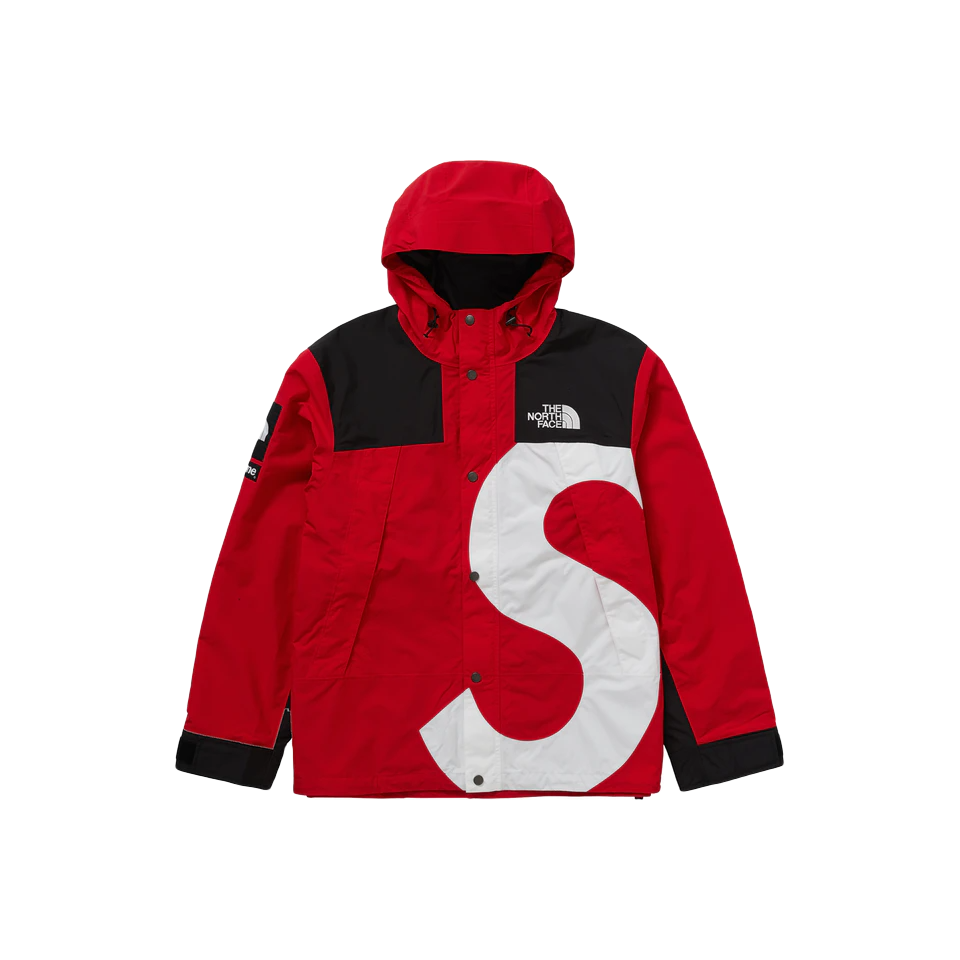 Supreme x The North Face S Logo Mountain Jacket - Red - Used