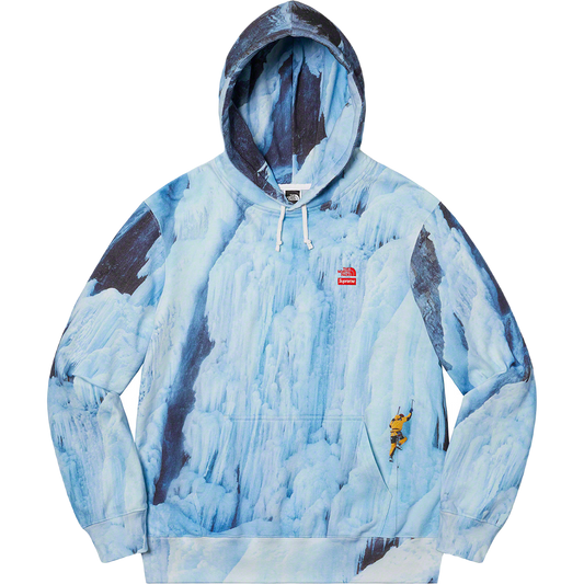 Supreme x The North Face Ice Climb Hooded Sweatshirt - TNF White - Used