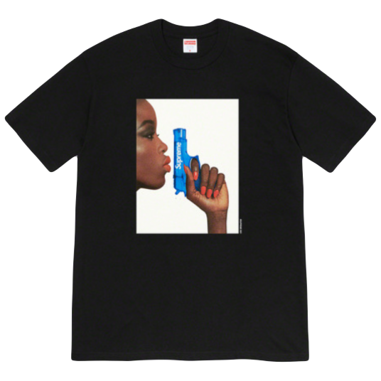 Supreme Water Pistol Tee - Black Supreme