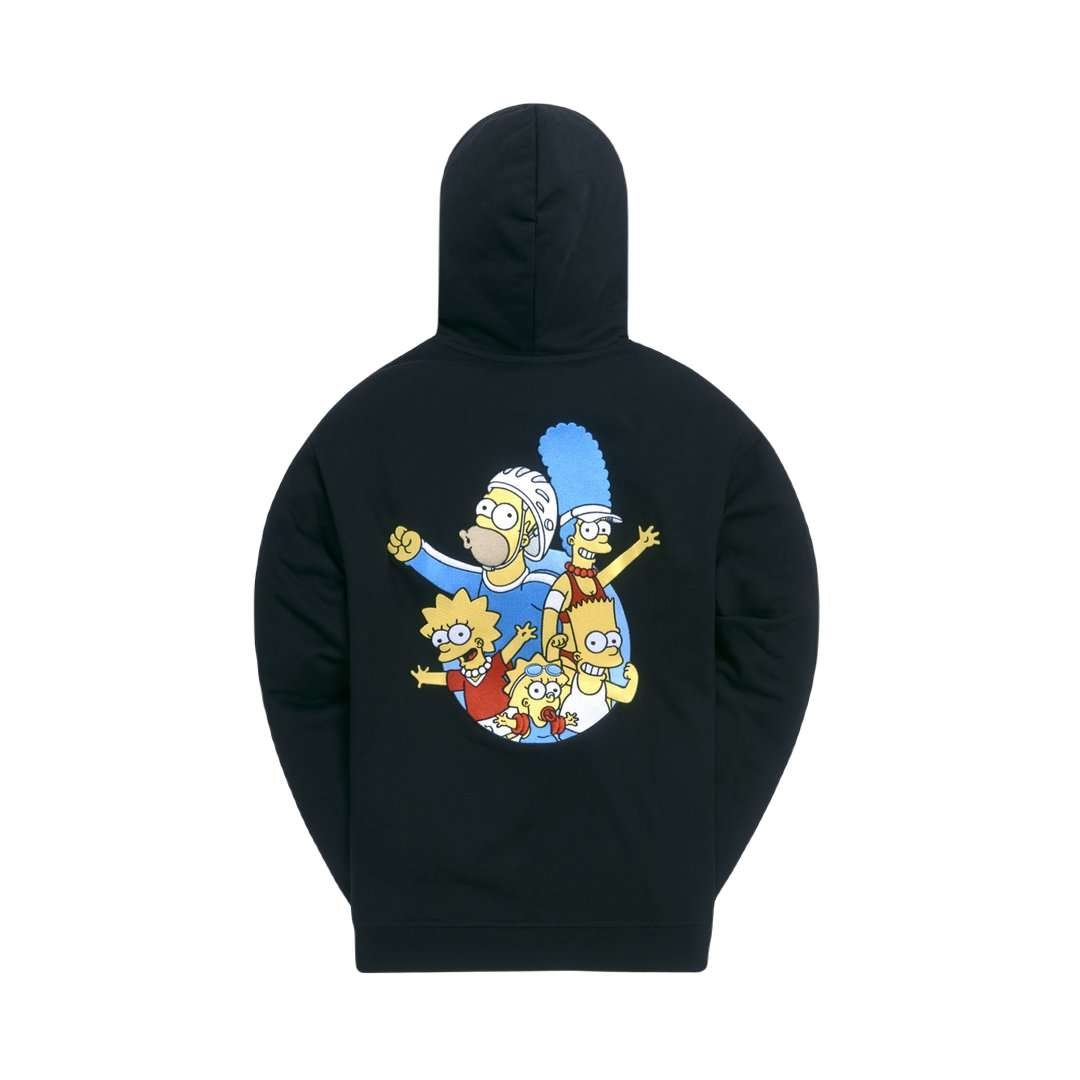 KITH x The Simpsons Sports Family Hoodie - Black Kith