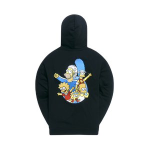 KITH x The Simpsons Sports Family Hoodie - Black Kith