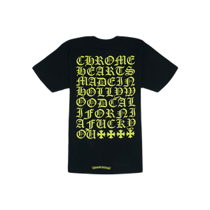 Chrome Hearts Made in Hollywood T-Shirt - Black - Used Chrome Hearts