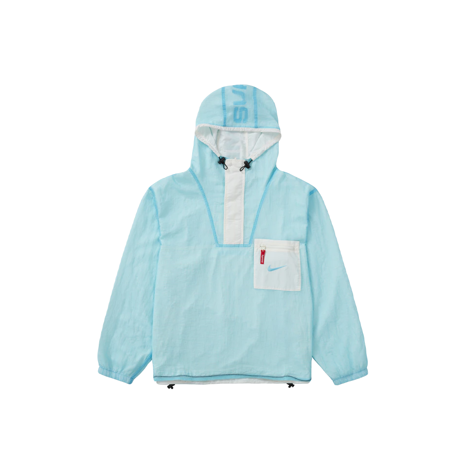 Supreme x Nike Jewel Reversible Ripstop Anorak - Light Blue