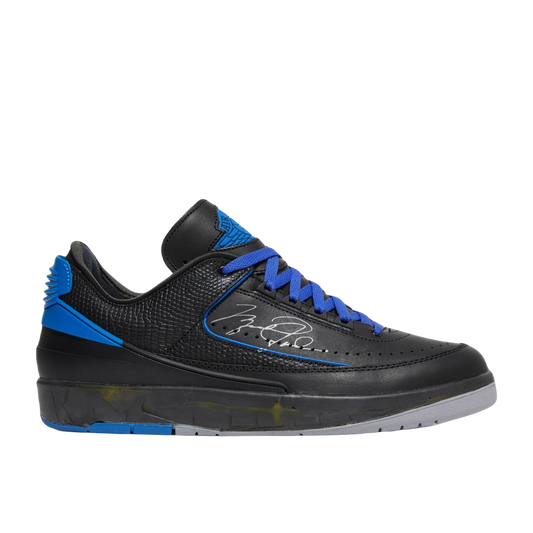 Air Jordan 2 Retro Low SP x Off-White - Black Varsity Royal Air Jordan