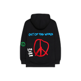 Travis Scott Astroworld World Peace Hoodie - Black