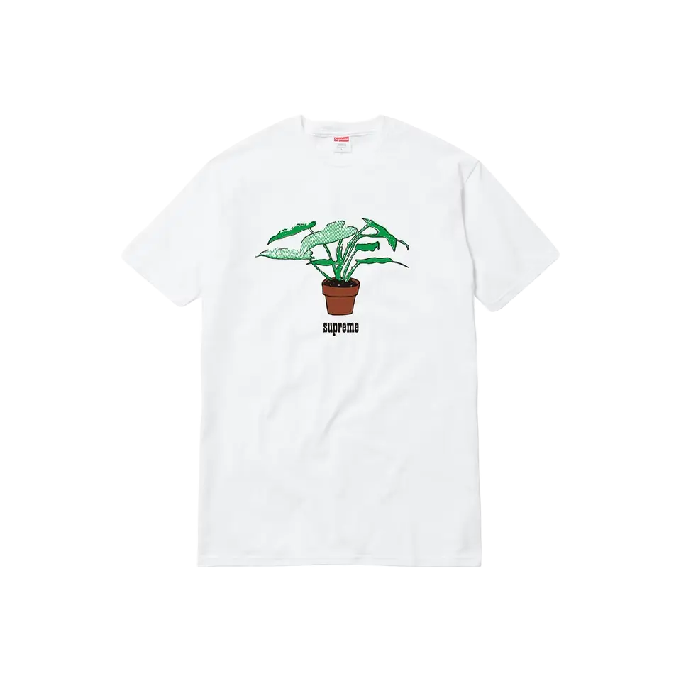Supreme Plant Tee - White (FW17) Supreme