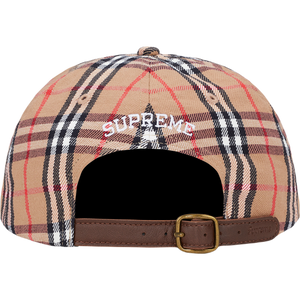Supreme Burberry Denim 6-Panel - Beige Supreme