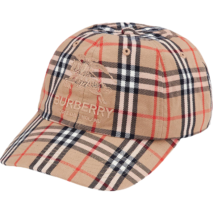 Supreme Burberry Denim 6-Panel - Beige