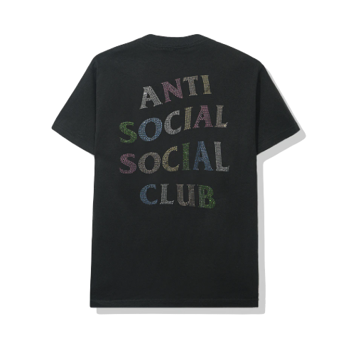 ASSC NT Rhinestone Tee - Black Anti Social Social Club