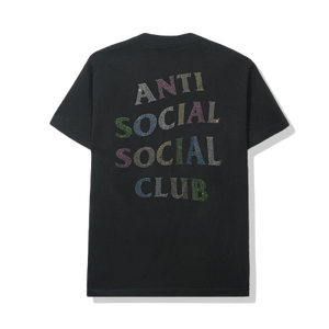 ASSC NT Rhinestone Tee - Black Anti Social Social Club