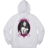 Supreme Hysteric Glamour Zip Up Hooded Sweatshirt - Ash Grey
