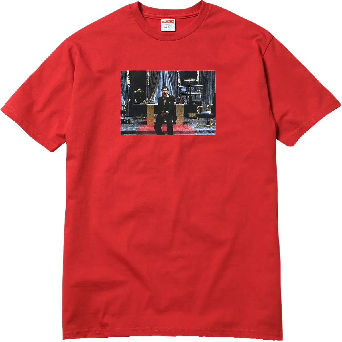 Supreme Scarface Friends Tee - Red -Used Supreme