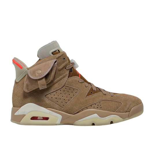 Air Jordan 6 Retro SP x Travis Scott - British Khaki - Used