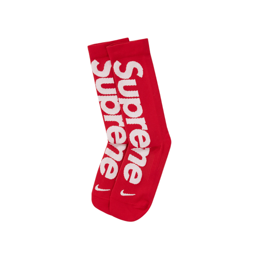 Supreme x Nike Lightweight Crew Socks - Red